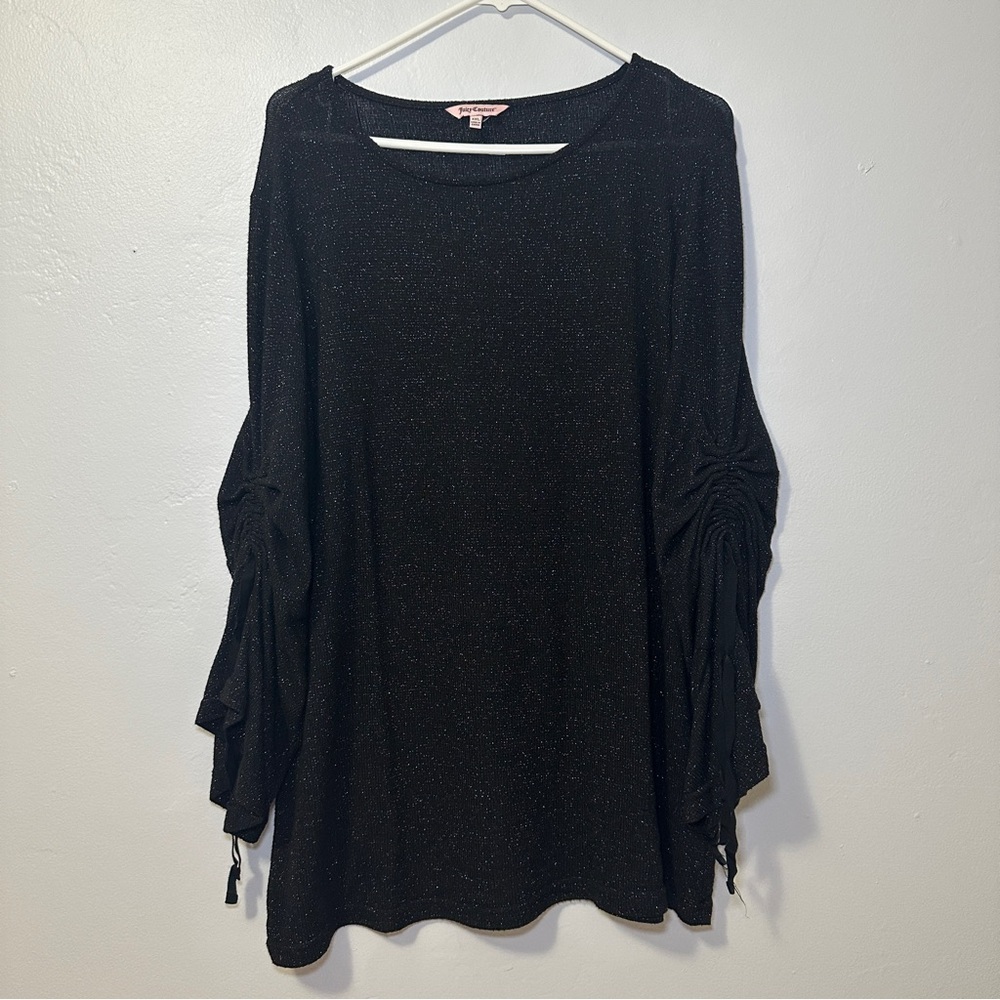 Juicy Couture Black Sparkle Blouse